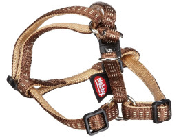 Nobby Шлея для собак Soft Grip XS-S 1х30-40 см коричнева