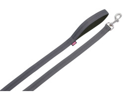 Nobby Поводок для собак Soft Grip XS 1х120 см серый