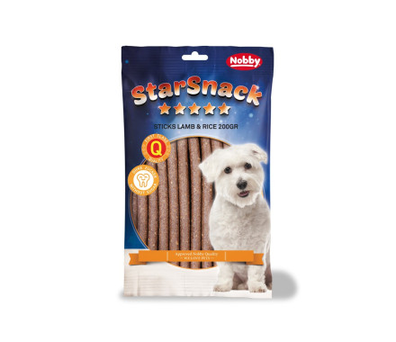 Nobby StarSnack Лакомства для собак Sticks Lamb & Rice Ягненок и рис 200 г
