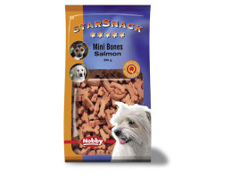 Nobby StarSnack Ласощі для собак Mini Bones зі смаком лосося 200 г