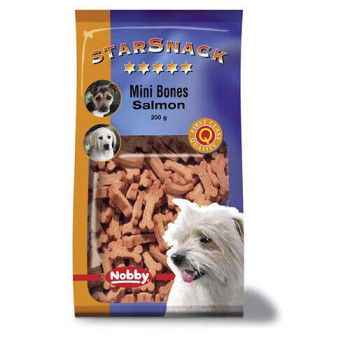 Nobby StarSnack Лакомства для собак Mini Bones со вкусом лосося 200 г
