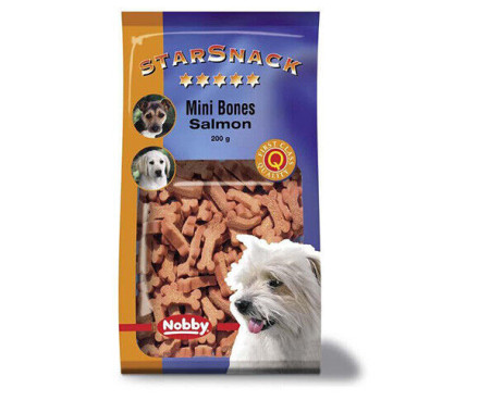 Nobby StarSnack Лакомства для собак Mini Bones со вкусом лосося 200 г