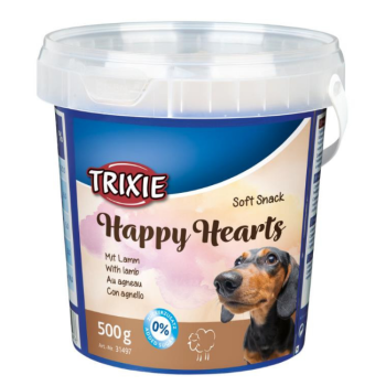 Trixie Ласощі для собак Happy Hearts відро пластик 500 г