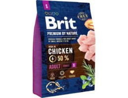 Brit Premium Сухой корм для собак Курица S 10 кг