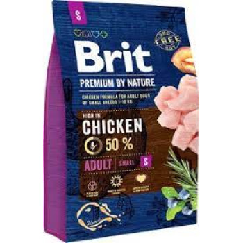 Brit Premium Сухой корм для собак Курица S 10 кг