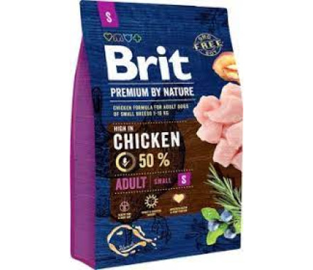 Brit Premium Сухой корм для собак Курица S 10 кг