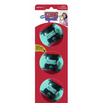 Kong SQueezz Action toy for Dog Balls S 3 pcs