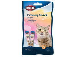 Trixie Лакомства для котов Creamy Snacks Креветка 5х14 г