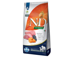 Farmina N&D Grain Free Adult Medium&Maxi Сухий корм для собак Гарбуз Ягня та чорниця 12 кг
