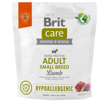 Brit Care Hypoallergenic Adult Small Breed Сухой корм для собак Ягнёнок 1 кг