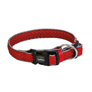 Nobby Ошейник для собак Mesh Air S-M 2,5х30-45 см красный