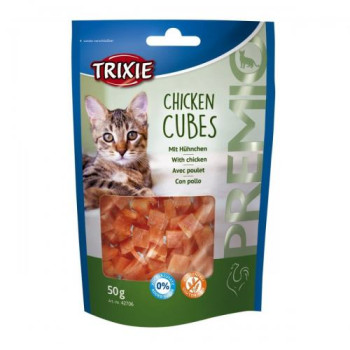Trixie Ласощі для котів Premio Chicken Cubes Курка 50 г