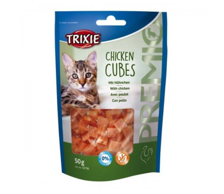 Trixie Ласощі для котів Premio Chicken Cubes Курка 50 г
