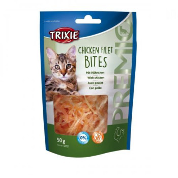 Trixie Ласощі для котів Premio Chicken Filet Bites Курка 50 г