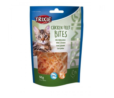Trixie Лакомства для котов Premio Chicken Filet Bites Курица 50 г