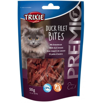 Trixie Ласощі для котів Premio Duck Filet Bites Качка 50 г