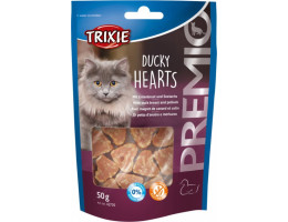 Trixie Ласощі для котів Premio Hearts Качка 50 г