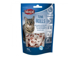 Trixie Лакомства для котов Premio Tuna Rolls Курица и рыба 50 г