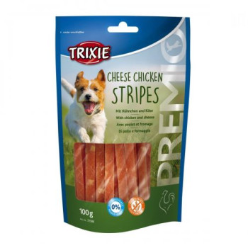 Trixie Ласощі для собак Premio Chicken Cheese Stripes Курка та сир 100 г