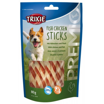 Trixie Ласощі для собак Premio Fish Chicken Sticks Курка риба 80 г
