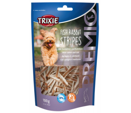 Trixie Ласощі для собак Premio Fish Rabbit Stripes Риба та кролик 100 г