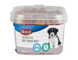 Trixie Лакомства для собак Junior Soft Snack Dots с кальцием ведро 140 г