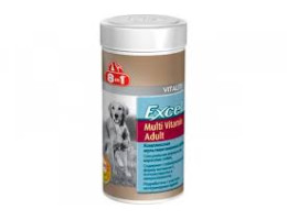8in1 Excel Multi Vitamin Adult Вітаміни для дорослих собак 70 шт 180 г