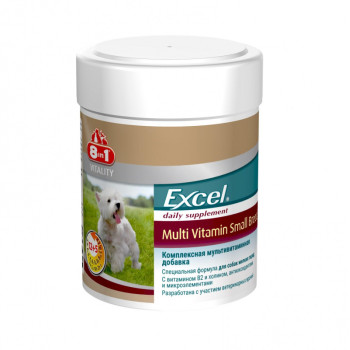 8in1 Excel Multi Vitamin Small Breed Витамины для собак мелких пород 70 шт 110 г