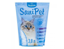 Природа Sani Pet Наполнитель силикагелевый 3,8 л