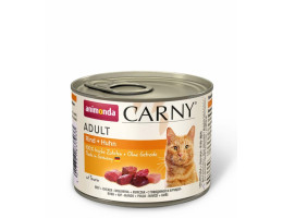 Animonda Carny Adult Консерви для котів з яловичиною і куркою 200 г