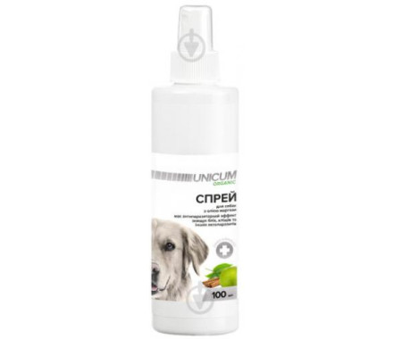 Unicum Organic Спрей для собак от блох и клещей 100 мл