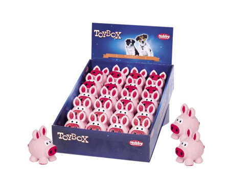 Nobby toy for dogs pig Latex 9 cm