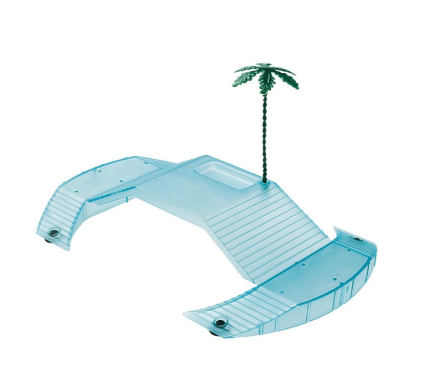 Ferplast Бассейн для черепах Tortugas пластик 47x36x15,5 см