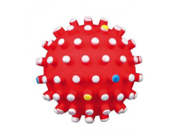 Trixie toy for dogs ball needle with squeaks vinyl 10 cm