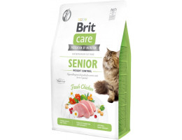 Brit Care Сухой корм для котов пожилого возраста с избыточным весом 2 кг