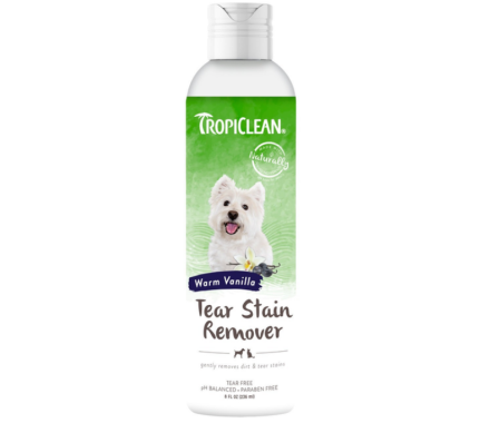 TropiClean Tear Stain Remover Средство для удаления пятен вокруг глаз и на бороде 236 мл