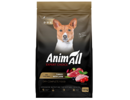 AnimAll Dog Сухий корм для собак середніх порід Індичка та ягня 12 кг