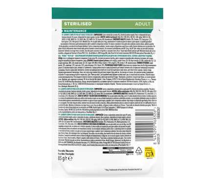 Pro Plan Sterilised Консерва для котов Утка 85 г