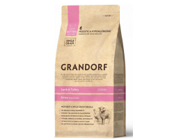 Grandorf Сухой корм для котят Ягненок с индейкой 400 г