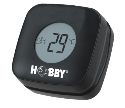 Hobby Магнитный скребок с термометром Clean Mag Thermo 5,5x5,5 см