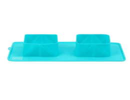 Waudog Silicone Миска складна 38,5х23х5 см блакитна