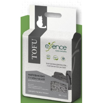 Essence Tofu Наполнитель соевый Уголь 6 л