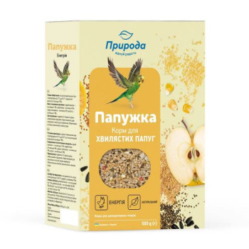 Природа Корм для птиц Попугай Энергия 500 г