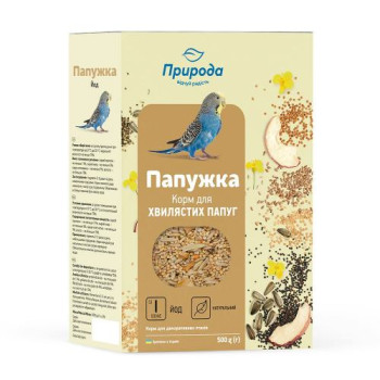 Природа Корм для птиц Попугай Йод 500 г