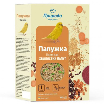 Природа Корм для птиц Попугай Йод + Колор 500 г