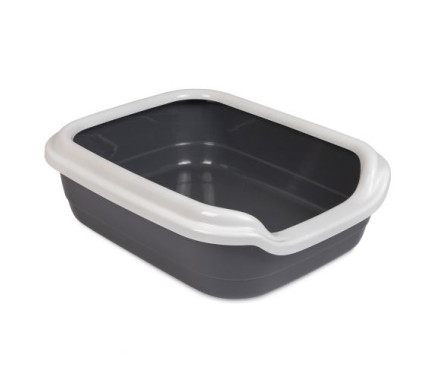 Природа Туалет для котов Comfort L 49х39х15 см чёрный