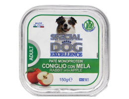 Monge Влажный корм для собак SDE Dog Fruit Кролик с яблоками 150 г