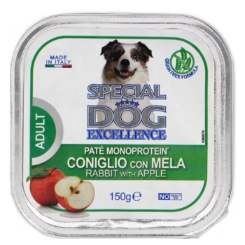 Monge Влажный корм для собак SDE Dog Fruit Кролик с яблоками 150 г