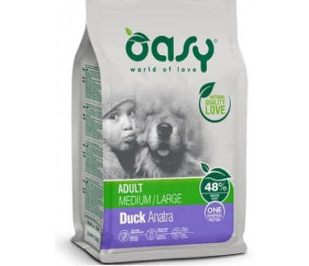 Oasy Сухий корм для собак Oap Medium/Large Breed Качка 12 кг