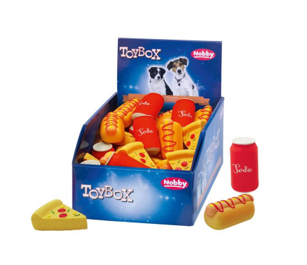 Nobby toy for dogs fast food 7.5-8 cm